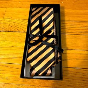 San Carlo St. Charles tie and handkerchief